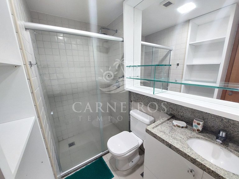 Flat 02 Quartos no Malawi Muro Alto Beach Houses - (B05-2)