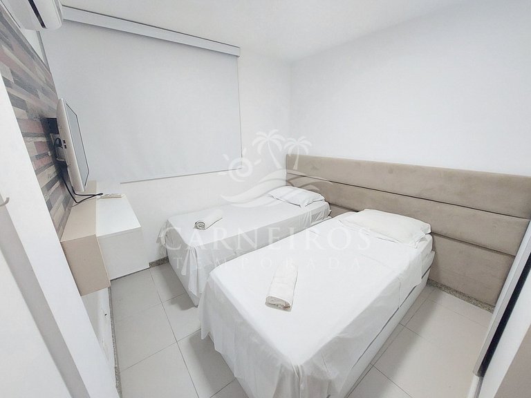 Flat 02 Quartos no Malawi Muro Alto Beach Houses - (B05-2)