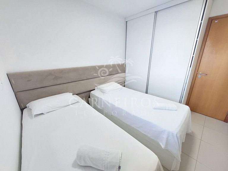 Flat 02 Quartos no Malawi Muro Alto Beach Houses - (B05-2)