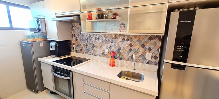 Flat 2 Quartos no La Fleur Polinésia (A01-32)