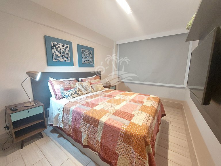 Flat 2 Quartos no La Fleur Polinésia (P B09-52)