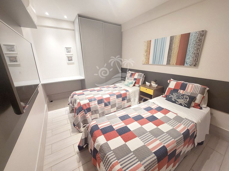 Flat 2 Quartos no La Fleur Polinésia (P B09-52)