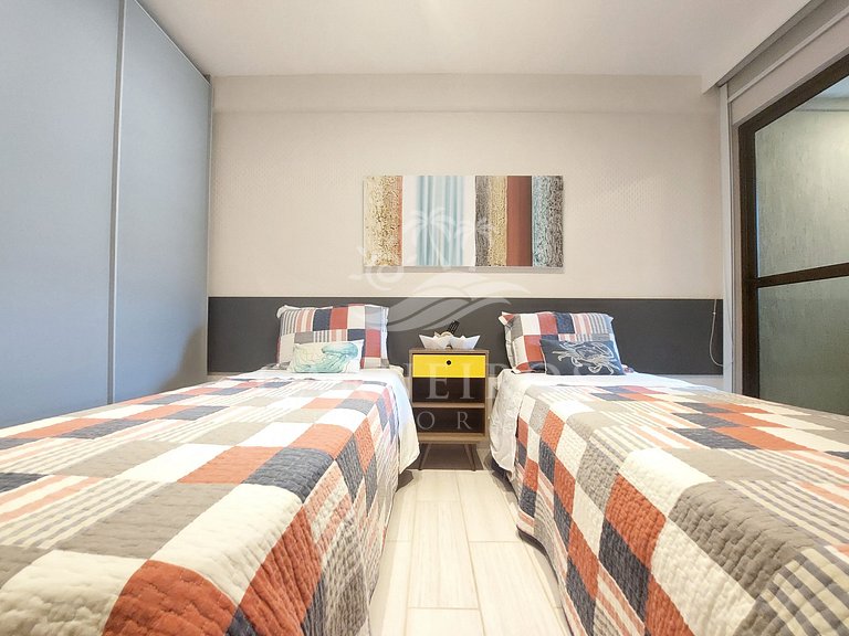 Flat 2 Quartos no La Fleur Polinésia (P B09-52)