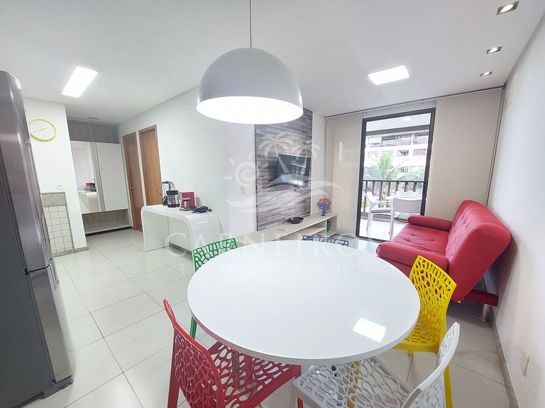 Flat 02 Quartos no Malawi Muro Alto Beach Houses - (B03-4)