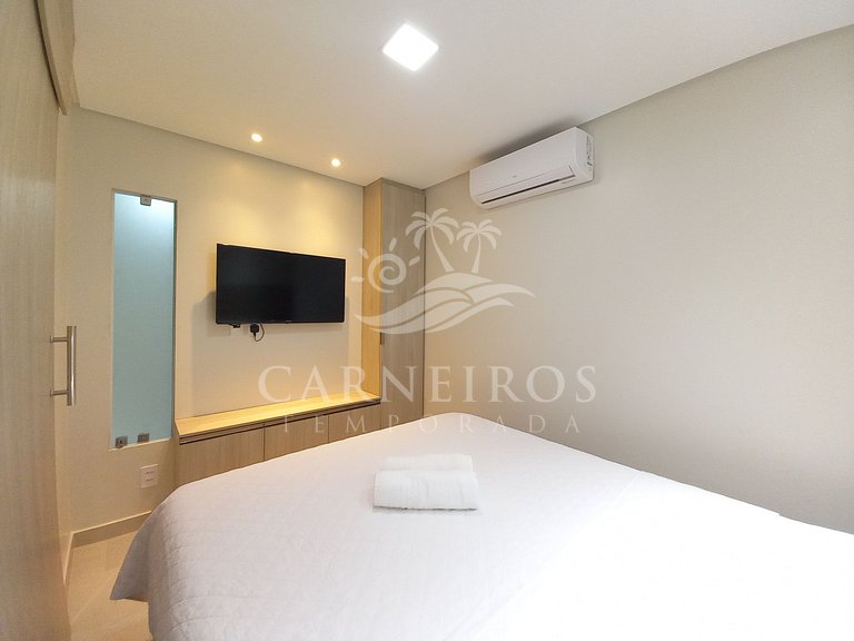 Flat 1 Quarto - Eco Resort Praia dos Carneiros (A21-3)