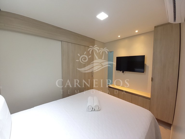 Flat 1 Quarto - Eco Resort Praia dos Carneiros (A21-3)