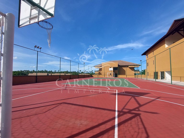 Flat 2 Quartos no Eco Resort Praia dos Carneiros (B14-2)