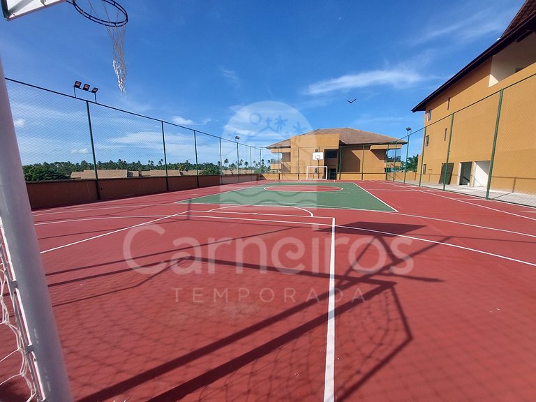 Flat 01 Quarto - Eco Resort Praia dos Carneiros (B12-2)