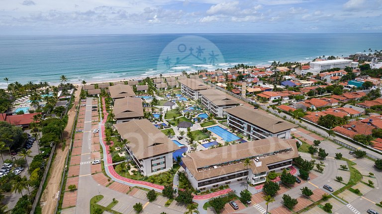 2 Quartos Vista Piscina - Cupe Beach Living (A04)