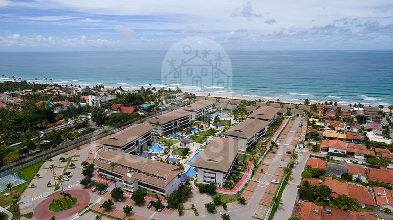 2 Quartos Vista Piscina - Cupe Beach Living (A04)