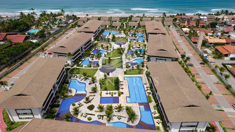 Flat 02 Quartos - Cupe Beach Living (00E)