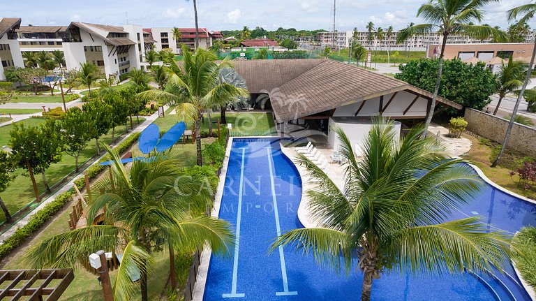 Flat 02 Quartos no Malawi Muro Alto Beach Houses - (B05-2)