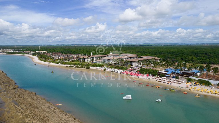 Flat 2 Quartos - La Fleur Polinésia - Porto de Galinhas