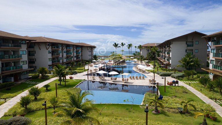 Flat 2 Quartos - La Fleur Polinésia - Porto de Galinhas