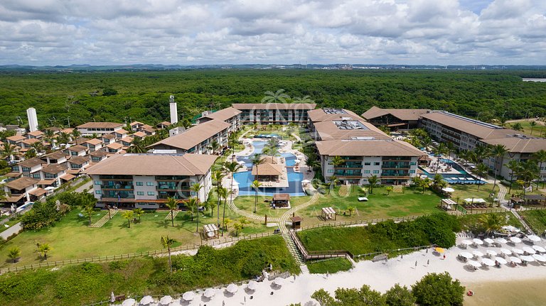Flat 2 Quartos no La Fleur Polinésia (P D03-51)