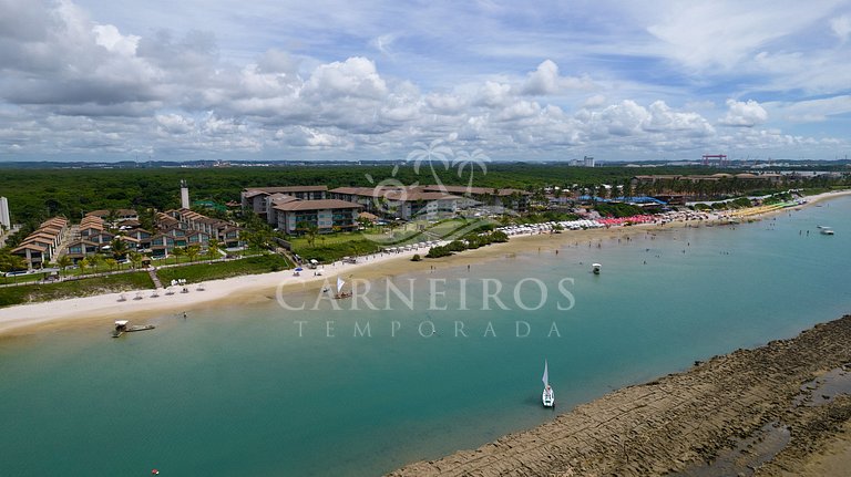 Flat 2 Quartos - La Fleur Polinésia - Porto de Galinhas