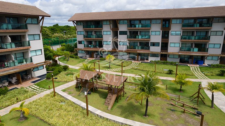 Flat 2 Quartos no La Fleur Polinésia (D11-52)