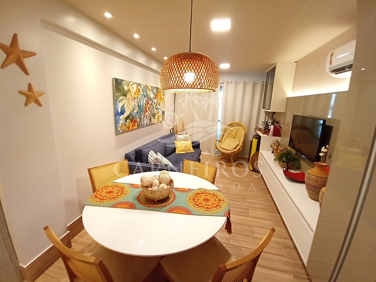 Flat 2 Quartos no La Fleur Polinésia (D11-52)