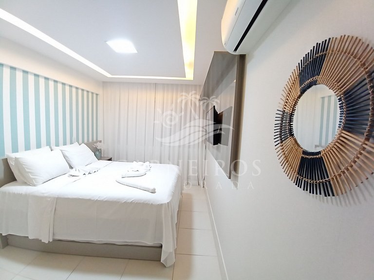 Flat 2 Quartos no La Fleur Polinésia (A01-32)