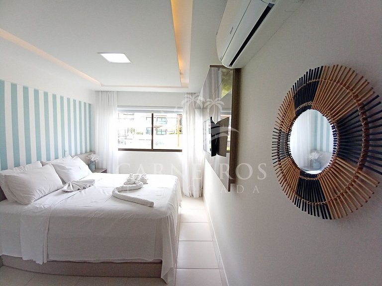 Flat 2 Quartos no La Fleur Polinésia (A01-32)