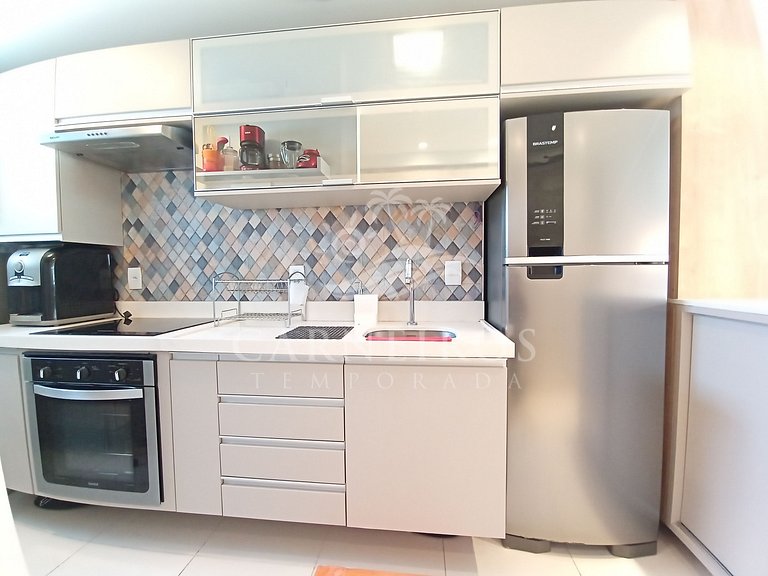 Flat 2 Quartos no La Fleur Polinésia (A01-32)