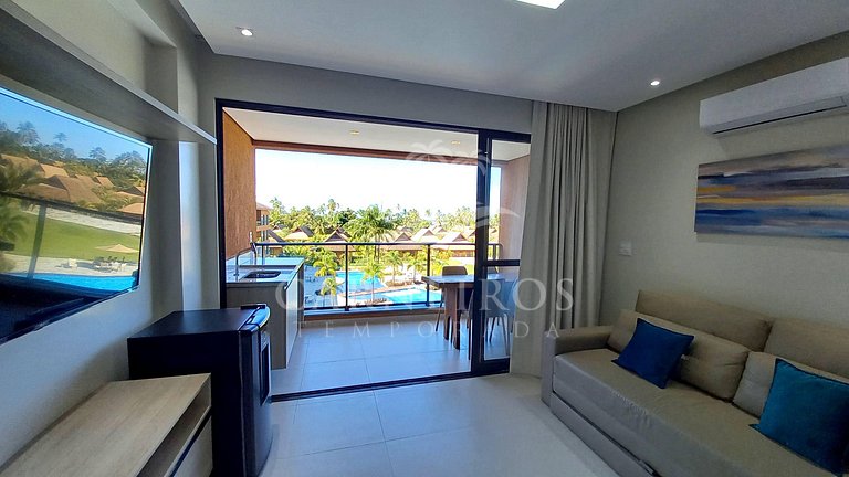 Flat 1 Quarto - Eco Resort Praia dos Carneiros (A21-3)