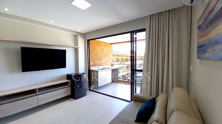 Flat 1 Quarto - Eco Resort Praia dos Carneiros (A21-3)