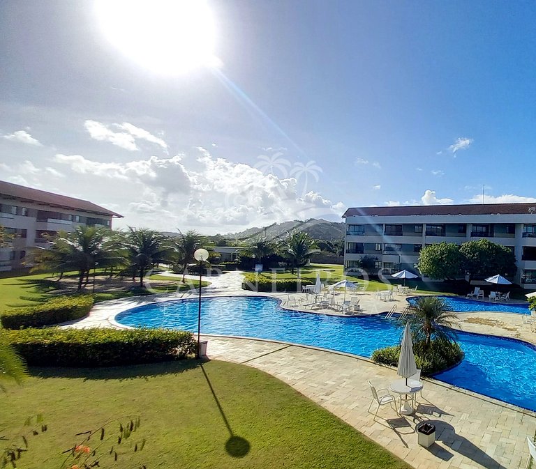 Flat 2 Quartos no Carneiros Beach Resort (B10-2)