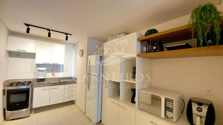 Flat 2 Quartos no Carneiros Beach Resort (B10-2)