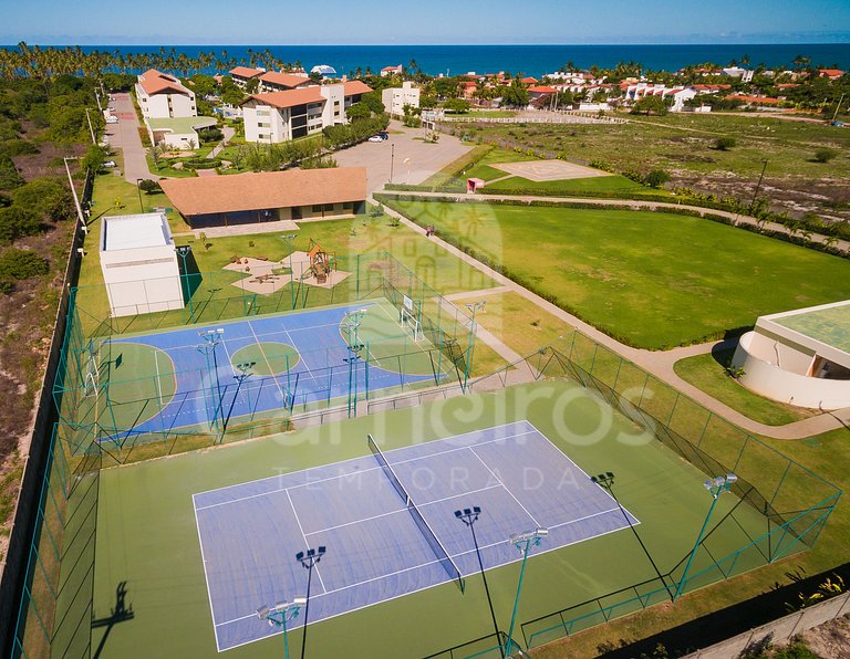 Flat 3 Quartos no Carneiros Beach Resort (A01-3)