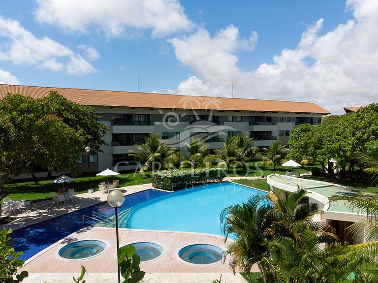 Flat 2 Quarto no Carneiros Beach Resort (B01-D)