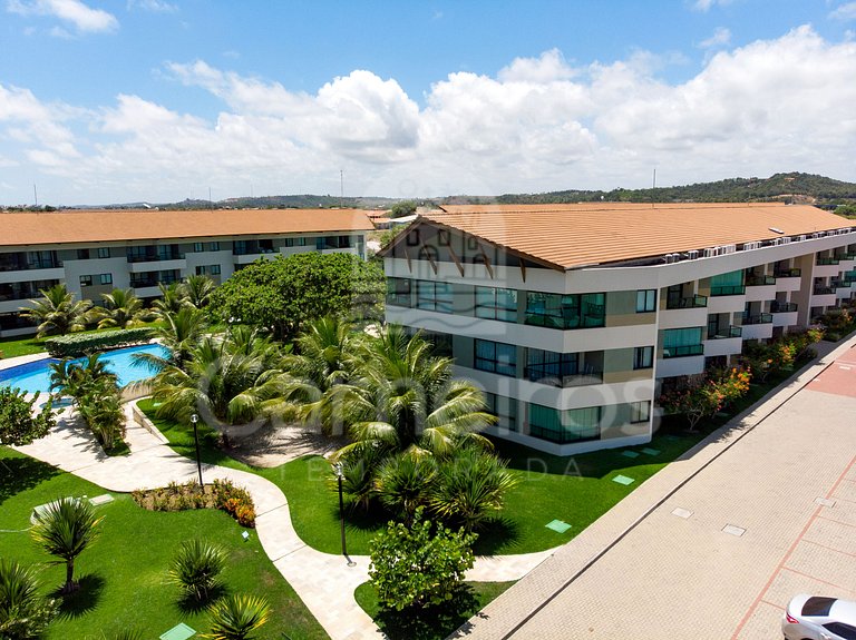 Flat 02 Quartos - Carneiros Beach Resort (B08-2)