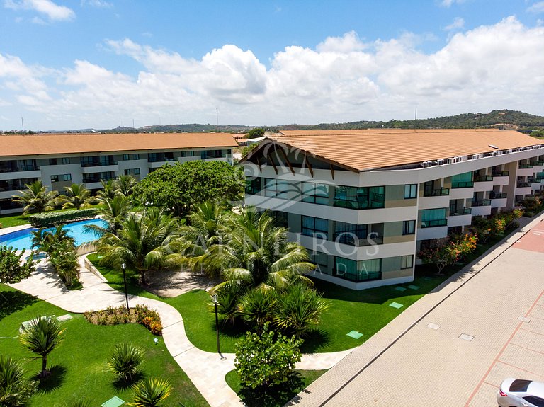 Flat 2 Quarto no Carneiros Beach Resort (B01-D)