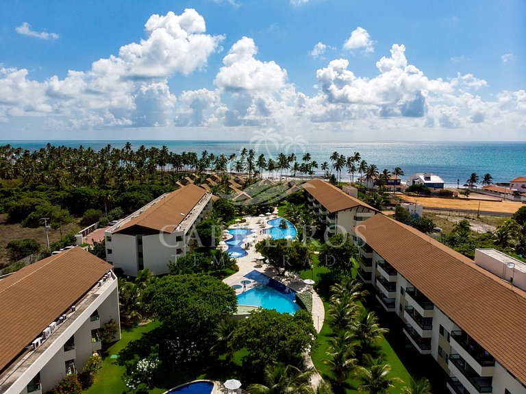 Flat 2 Quarto no Carneiros Beach Resort (B01-D)
