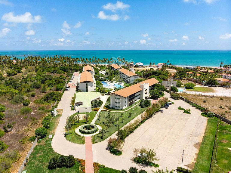 Flat 2 Quarto no Carneiros Beach Resort (B01-D)