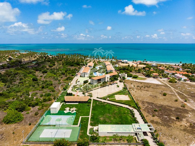 Flat 2 Quarto no Carneiros Beach Resort (B01-D)