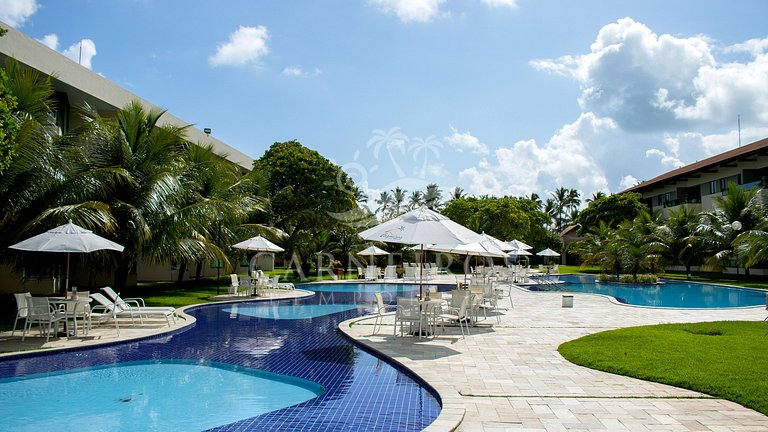 Flat 2 Quarto no Carneiros Beach Resort (B01-D)