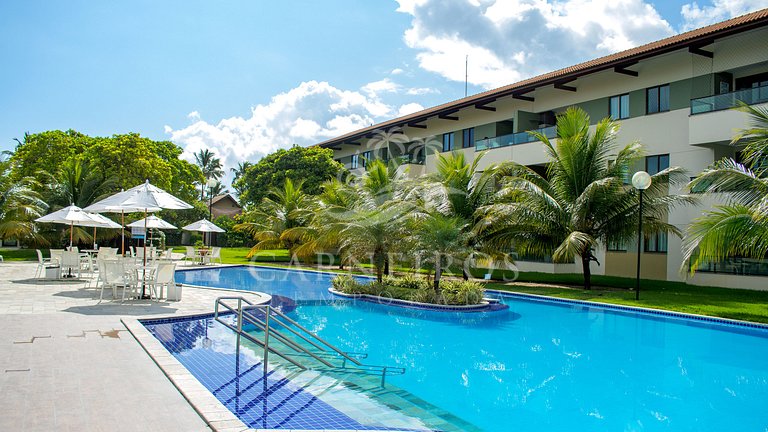 Flat 2 Quarto no Carneiros Beach Resort (B01-D)