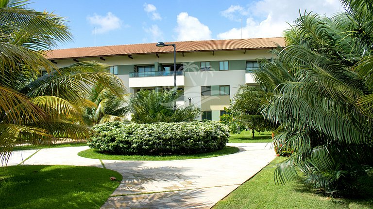 Flat Com Varanda 01 Quarto - Carneiros Beach Resort (B12-5)
