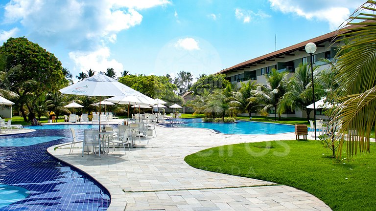 Flat 02 Quartos - Carneiros Beach Resort (B08-2)