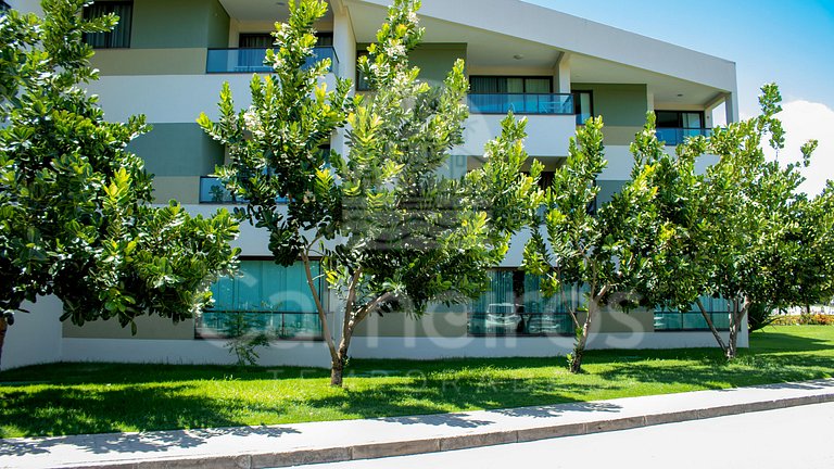 Flat Com Varanda 01 Quarto - Carneiros Beach Resort (B12-5)