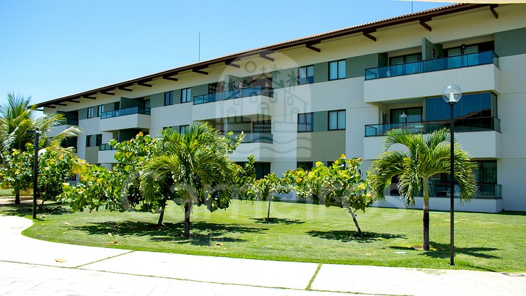 Flat 02 Quartos - Carneiros Beach Resort (B08-2)
