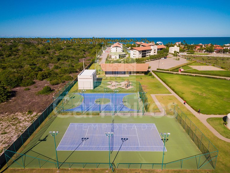Flat 2 Quarto no Carneiros Beach Resort (B01-D)