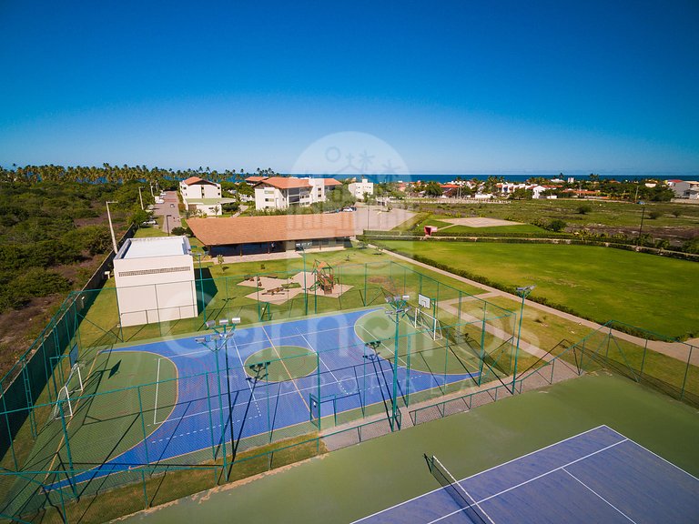 Flat Com Varanda 01 Quarto - Carneiros Beach Resort (B12-5)
