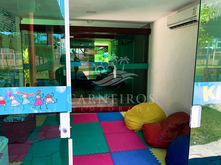 Flat de 1 quarto no Marulhos Suites Resort (D07)