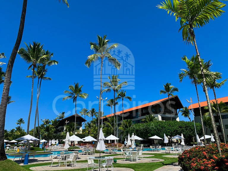 Flat 1 quarto no Marulhos Suites Resort (C07-1)