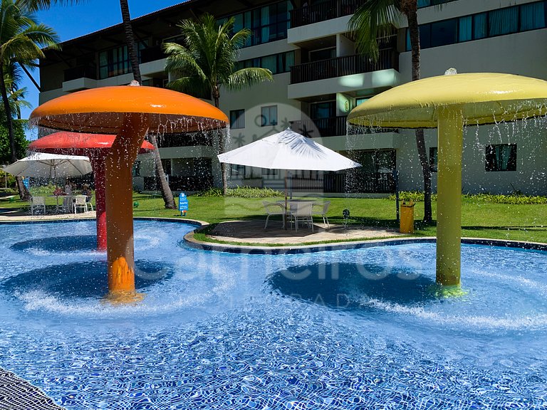 Flat 1 quarto no Marulhos Suites Resort (C07-1)