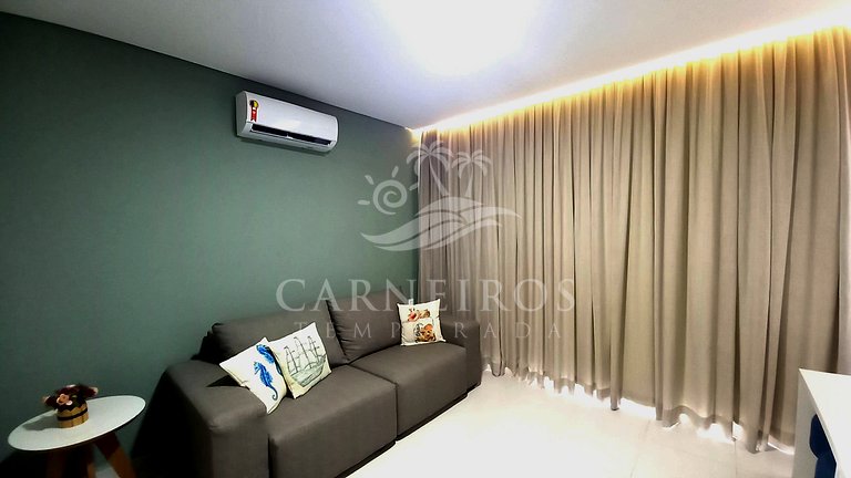 Flat 1 Quarto - Eco Resort Praia dos Carneiros (A05-1)
