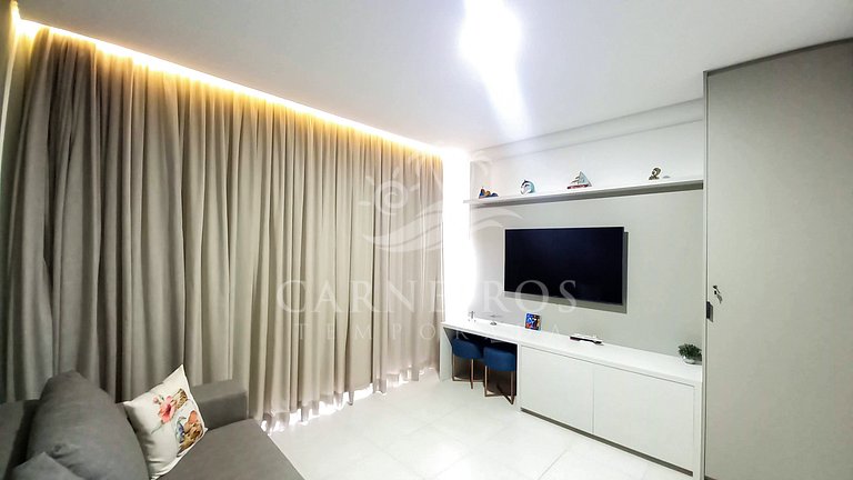 Flat 1 Quarto - Eco Resort Praia dos Carneiros (A05-1)
