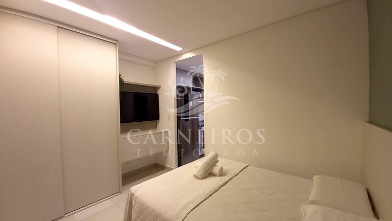 Flat 1 Quarto - Eco Resort Praia dos Carneiros (A05-1)